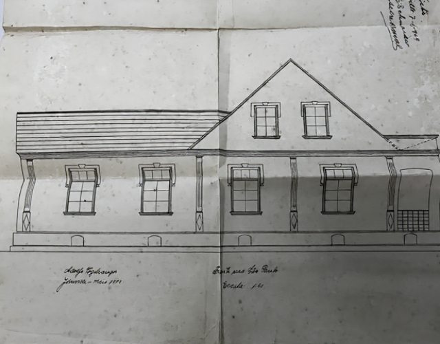1919- Projeto Residência Adolfo Vogelsanger onde iniciaram a confecção no sótão